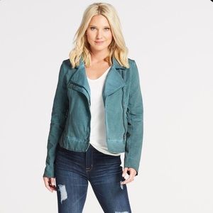 Peyton Jensen Halen Moto Jacket Size Small